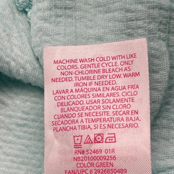 No Boundaries Crochet Trim, Cold Should Top in Mint Green, Size Large, BNG4-ANWX - Picture 5 of 7